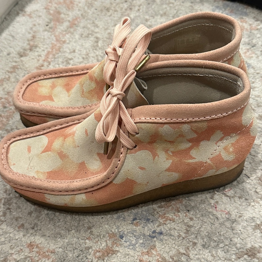Clark’s Floral Pink Women's Shoes